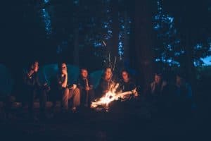 Summer, Summer Camp, Camp Fire, Kids at Camp, Hope In The Chaos