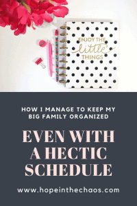 Keeping Organized, Keeping Your Family Organized, Keeping A Big Family Organized, Family Planning, Family Schedule, Organizing, Planners, Best Planners, Best Family Planners, Busy Family, Busy Family Schedule, Hope In The Chaos