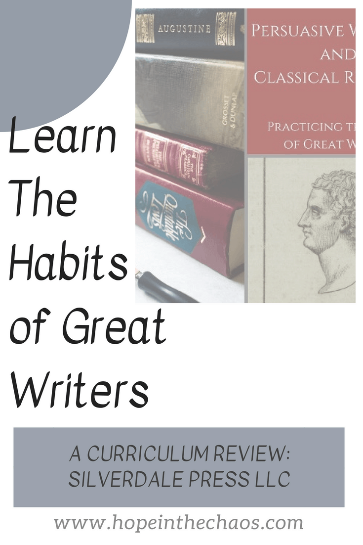 homeschool, homeschool high school, writing programs, homeschool writing programs, homeschool high school writing, persuasive writing, how to teach to high school writing, teaching high school writing, silverdale press, hope in the chaos