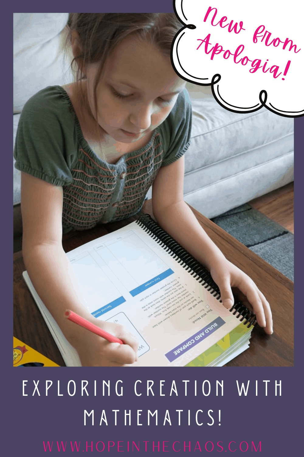 Exploring A New Homeschool Elementary Math Curriculum From Apologia ...