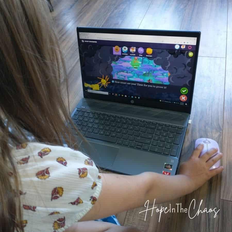 night zookeeper, online language arts, homeschool language arts