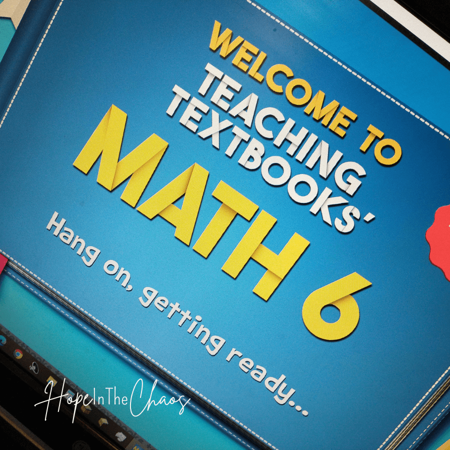 teaching textbooks homeschool math curriculum